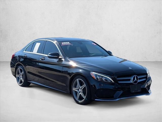 used 2015 Mercedes-Benz C-Class car, priced at $14,998