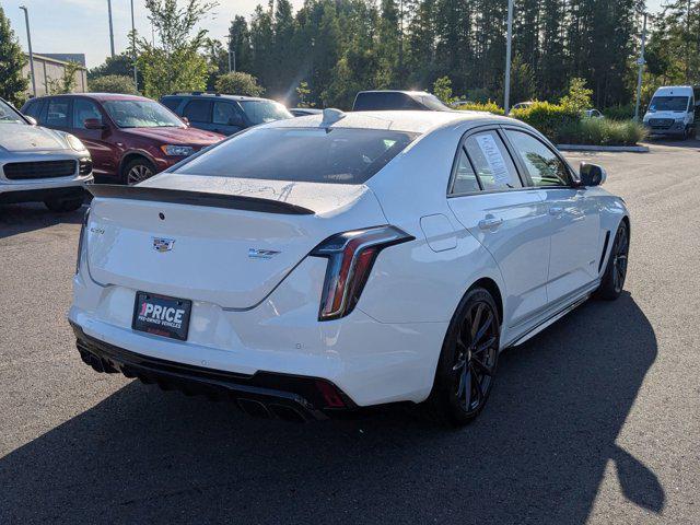used 2023 Cadillac CT4-V car, priced at $56,998