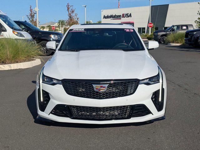 used 2023 Cadillac CT4-V car, priced at $56,998