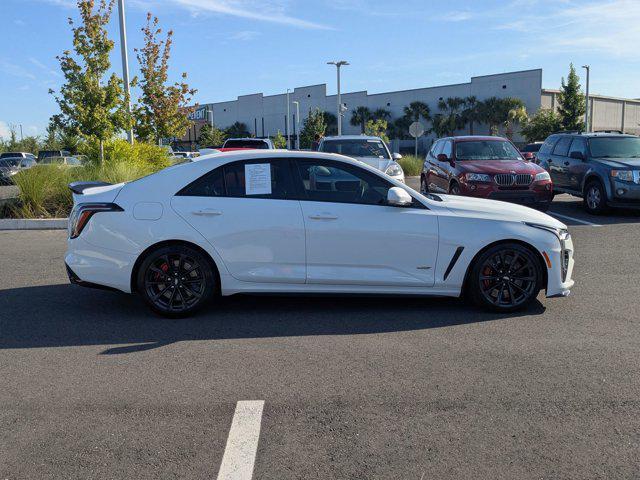 used 2023 Cadillac CT4-V car, priced at $56,998