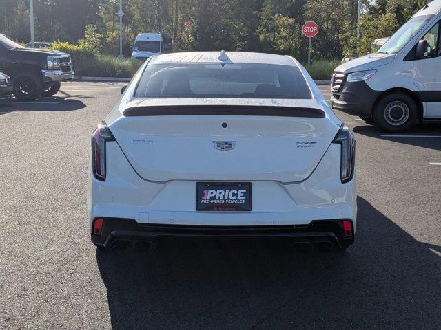 used 2023 Cadillac CT4-V car, priced at $56,998