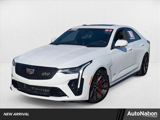 used 2023 Cadillac CT4-V car, priced at $56,998