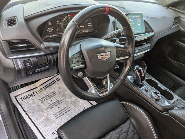 used 2023 Cadillac CT4-V car, priced at $56,998