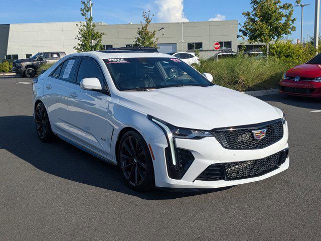 used 2023 Cadillac CT4-V car, priced at $56,998