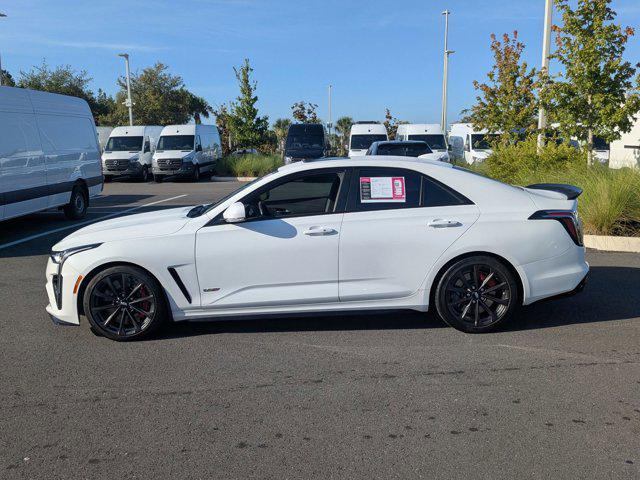 used 2023 Cadillac CT4-V car, priced at $56,998