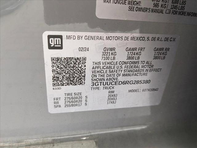 used 2024 GMC Sierra 1500 car, priced at $50,992