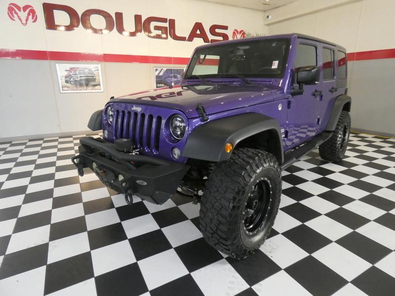 used 2017 Jeep Wrangler Unlimited car, priced at $24,900