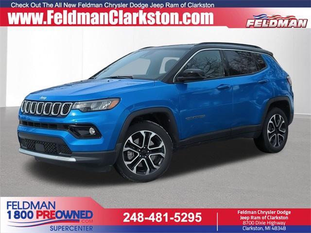 used 2023 Jeep Compass car, priced at $26,315