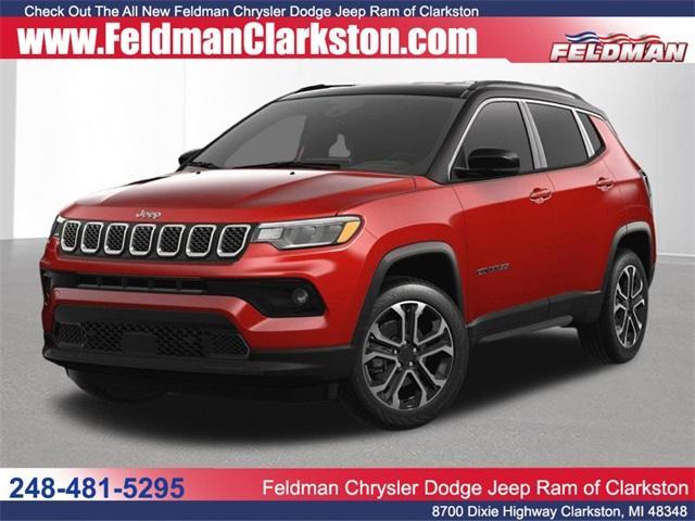 new 2023 Jeep Compass car, priced at $34,123