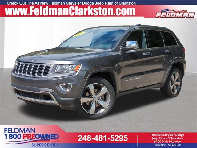 used 2016 Jeep Grand Cherokee car, priced at $13,838