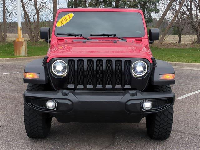 used 2021 Jeep Wrangler car, priced at $31,977