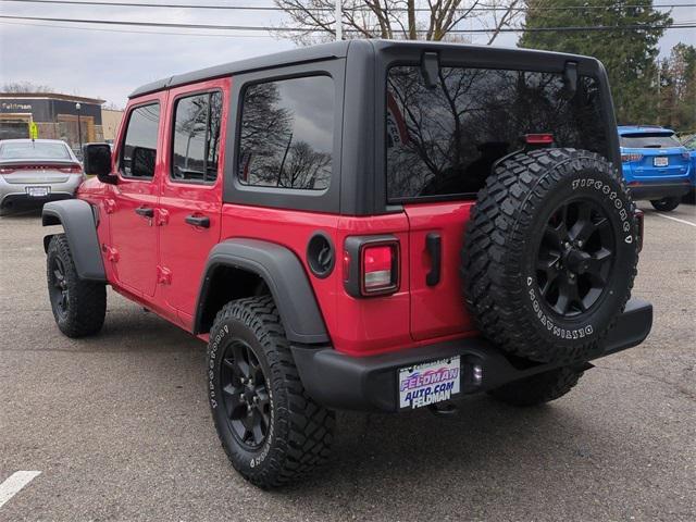 used 2021 Jeep Wrangler car, priced at $31,977