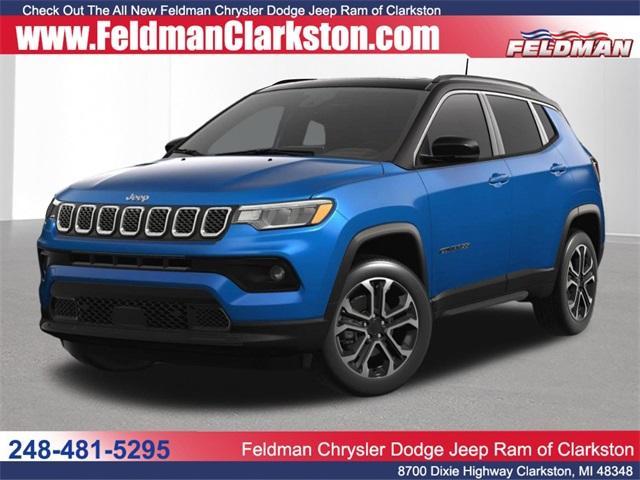 new 2023 Jeep Compass car, priced at $35,498