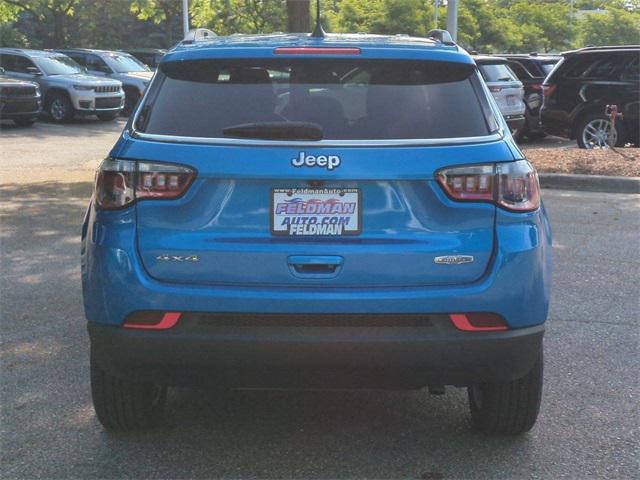 used 2022 Jeep Compass car, priced at $21,903