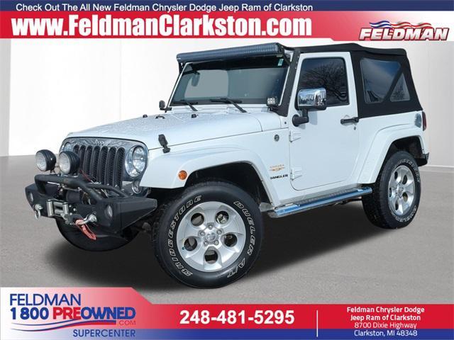 used 2015 Jeep Wrangler car, priced at $18,412