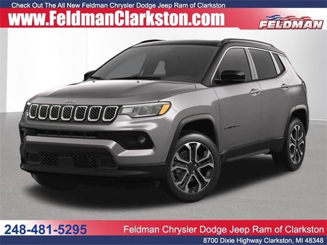 new 2023 Jeep Compass car, priced at $34,348
