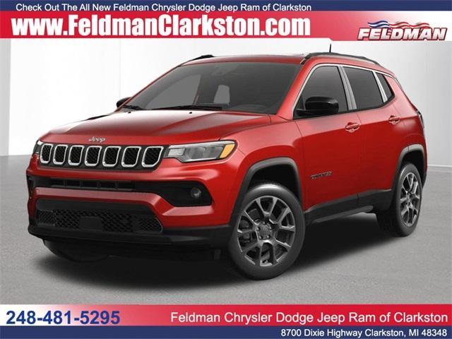 new 2023 Jeep Compass car, priced at $34,212