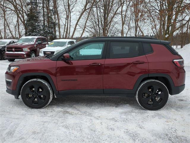 used 2021 Jeep Compass car, priced at $20,065