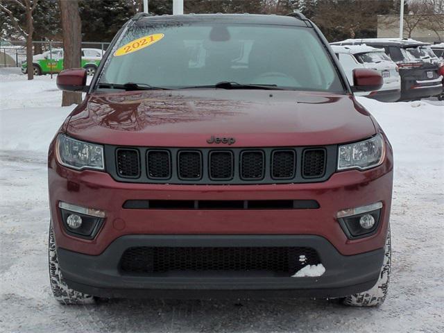 used 2021 Jeep Compass car, priced at $20,065