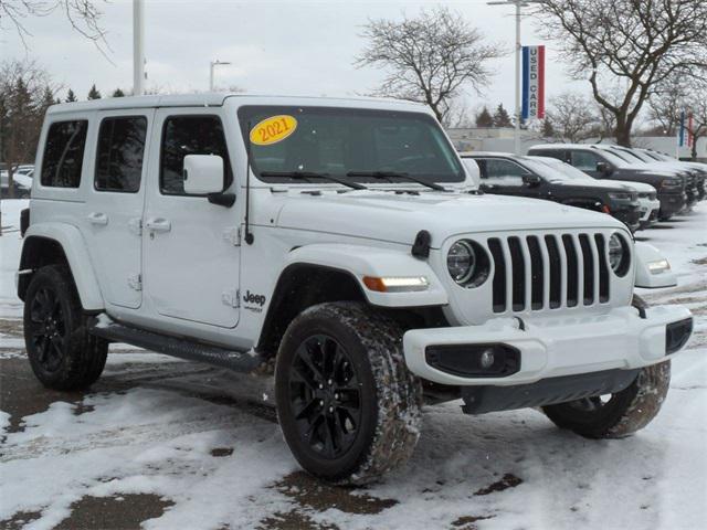 used 2021 Jeep Wrangler Unlimited car, priced at $38,500