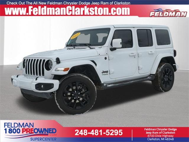 used 2021 Jeep Wrangler Unlimited car, priced at $38,500