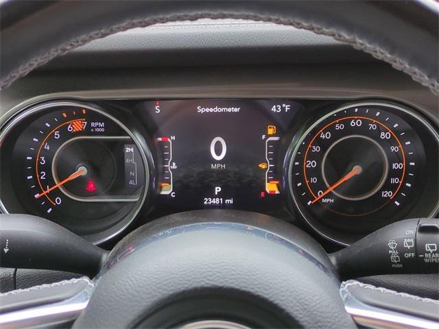used 2023 Jeep Wrangler car, priced at $35,952