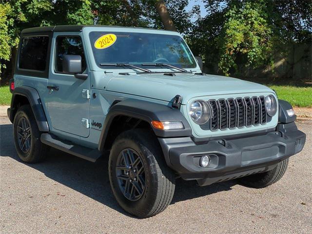 used 2024 Jeep Wrangler car, priced at $34,492