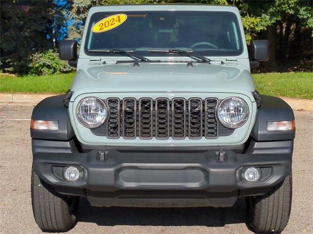 used 2024 Jeep Wrangler car, priced at $34,492