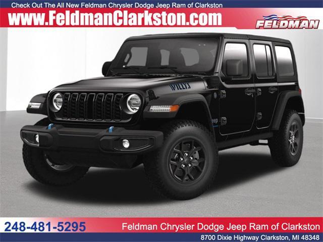 new 2024 Jeep Wrangler 4xe car, priced at $49,894