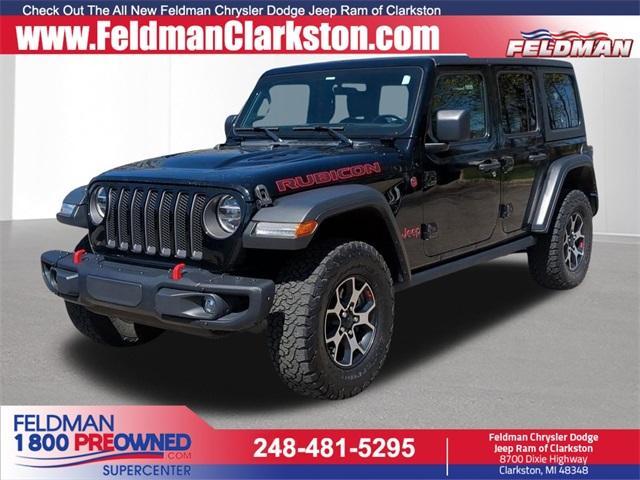 used 2021 Jeep Wrangler Unlimited car, priced at $40,407