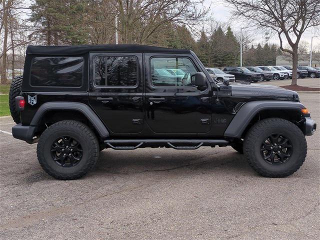 used 2021 Jeep Wrangler car, priced at $32,484