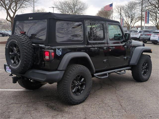 used 2021 Jeep Wrangler car, priced at $32,484