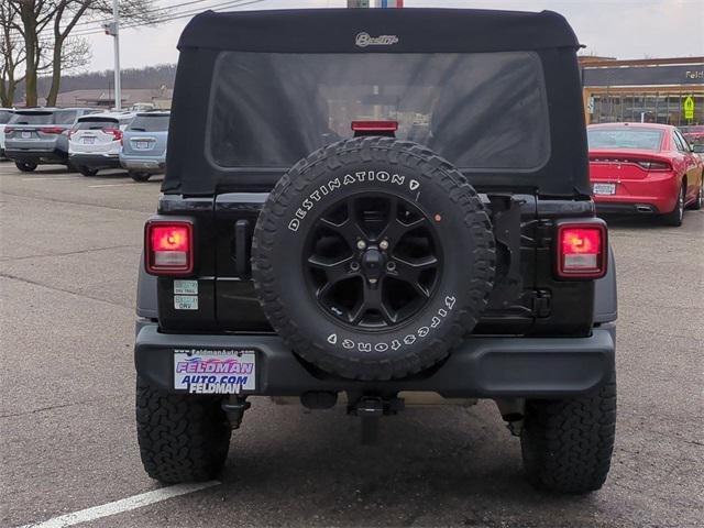 used 2021 Jeep Wrangler car, priced at $32,484
