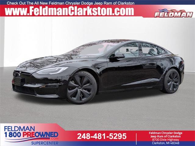 used 2021 Tesla Model S car, priced at $64,580