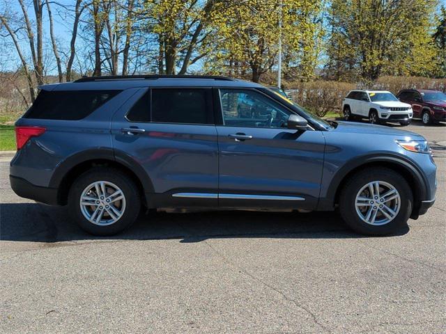 used 2021 Ford Explorer car, priced at $24,619