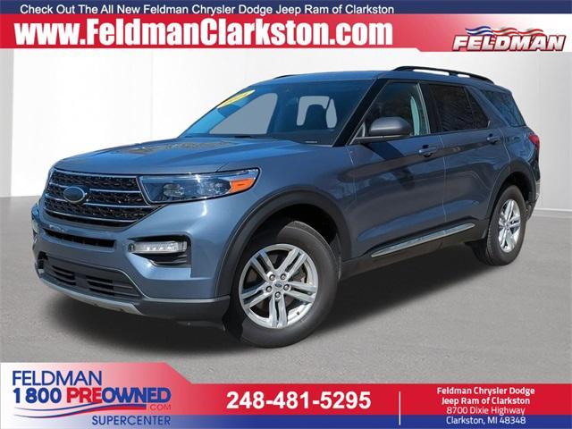 used 2021 Ford Explorer car, priced at $23,998
