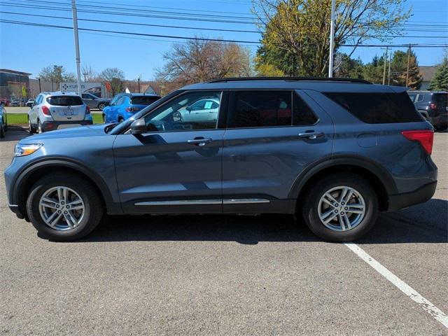 used 2021 Ford Explorer car, priced at $24,619