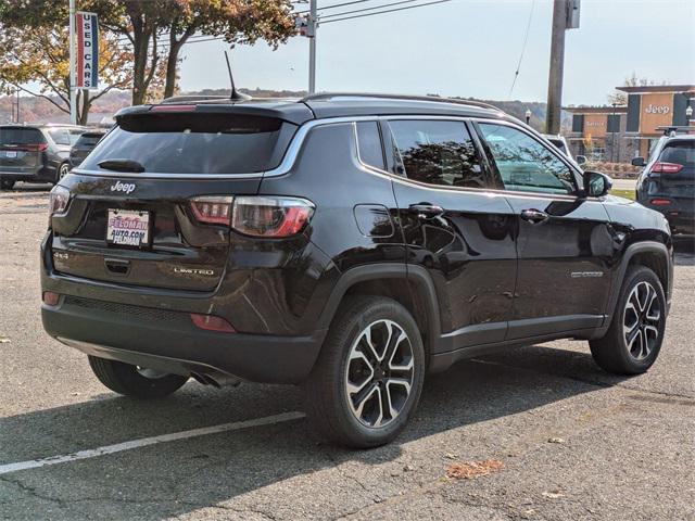 used 2022 Jeep Compass car, priced at $24,142