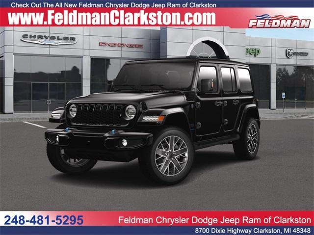 new 2024 Jeep Wrangler 4xe car, priced at $63,961