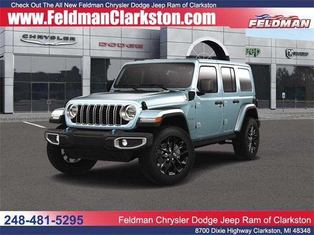 new 2024 Jeep Wrangler 4xe car, priced at $58,324