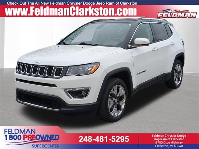 used 2020 Jeep Compass car, priced at $21,153