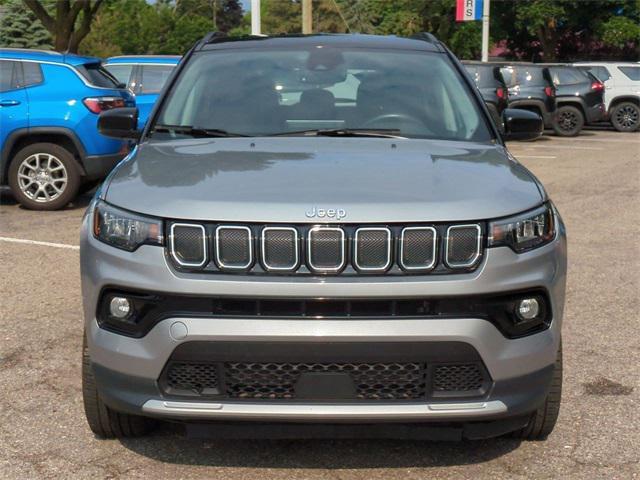 used 2022 Jeep Compass car, priced at $21,350