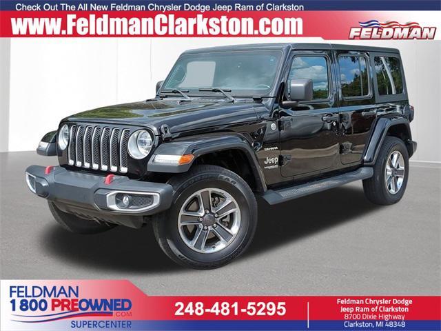 used 2019 Jeep Wrangler Unlimited car, priced at $27,234