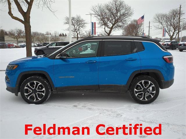 used 2022 Jeep Compass car, priced at $22,211