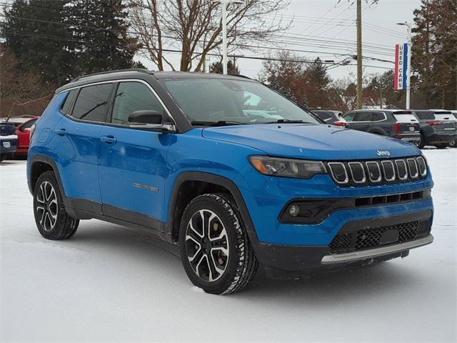 used 2022 Jeep Compass car, priced at $22,211