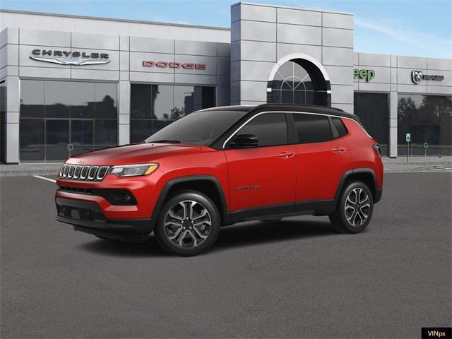 used 2023 Jeep Compass car, priced at $25,464