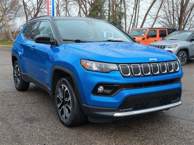 used 2022 Jeep Compass car, priced at $23,295