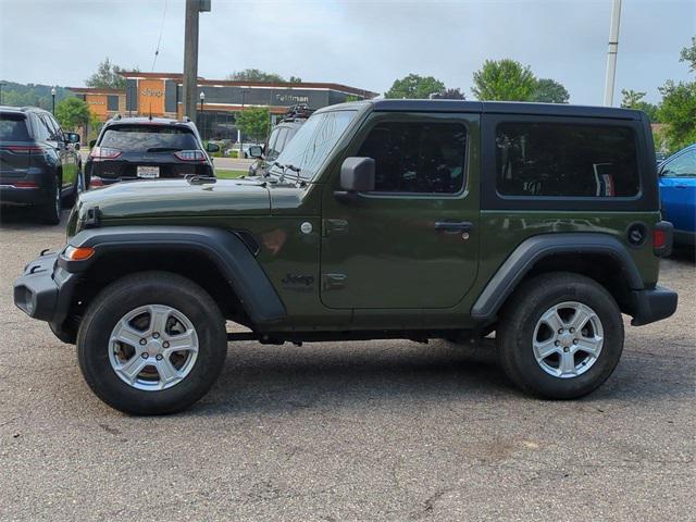 used 2021 Jeep Wrangler car, priced at $26,213