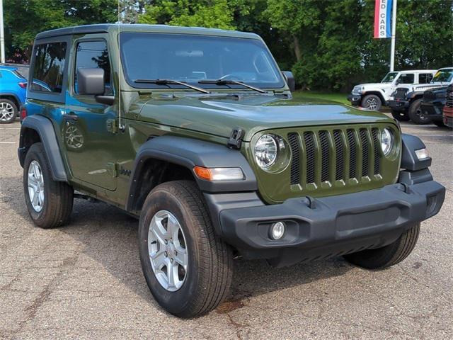 used 2021 Jeep Wrangler car, priced at $26,213