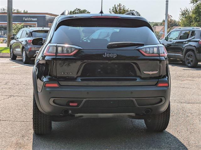 used 2021 Jeep Cherokee car, priced at $22,515